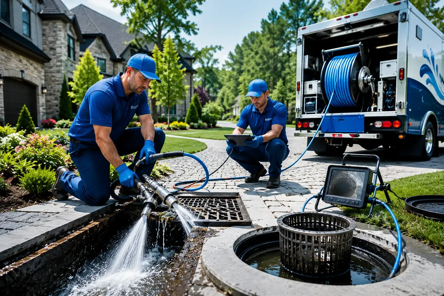 Local outdoor drain cleaning professionals in Woodward, IA