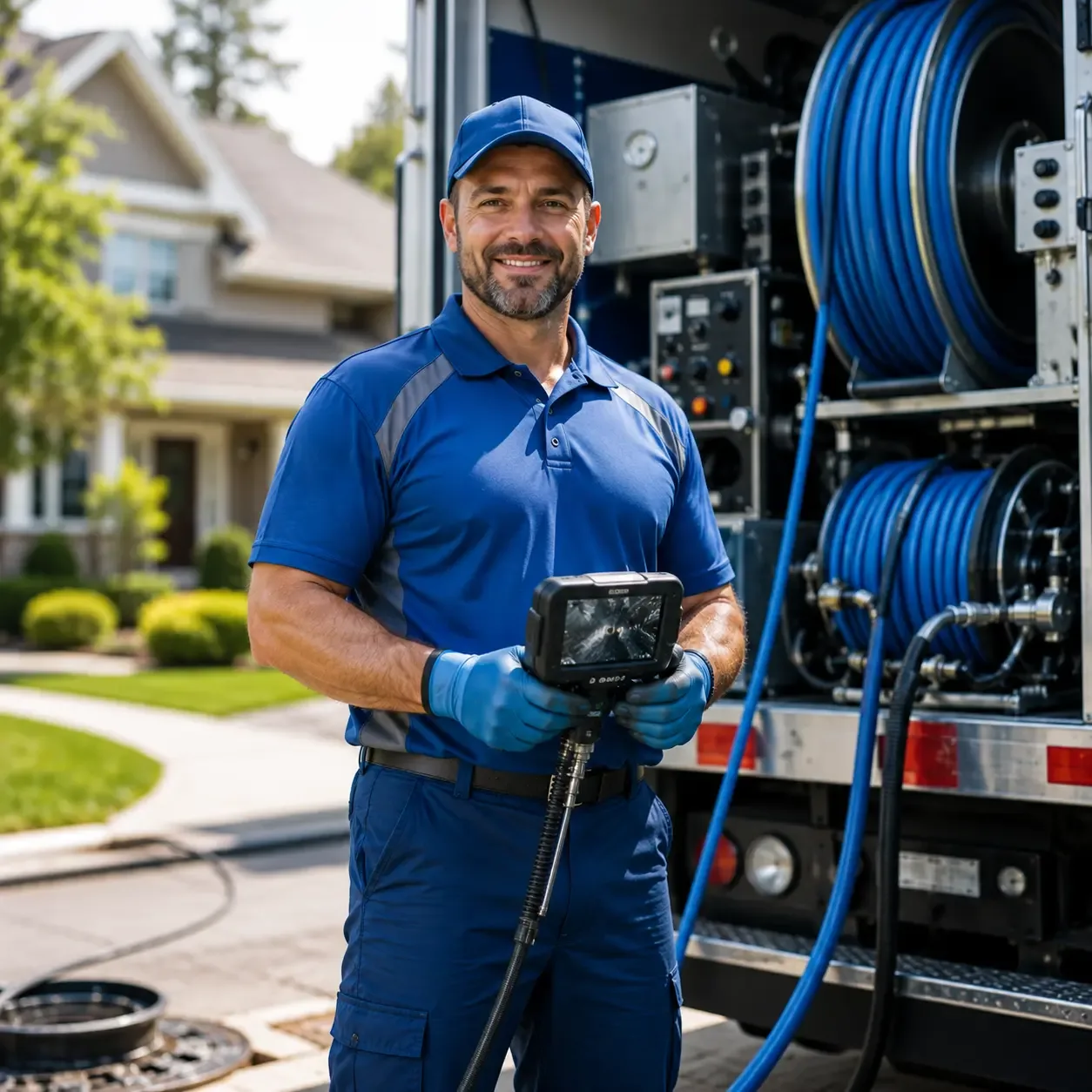 Local outdoor drain cleaning specialists in Woodward, IA